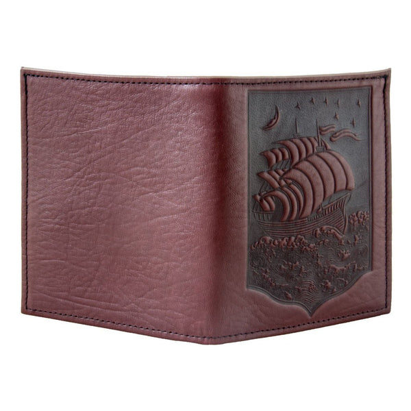 Oberon Design Men's Leather Wallet