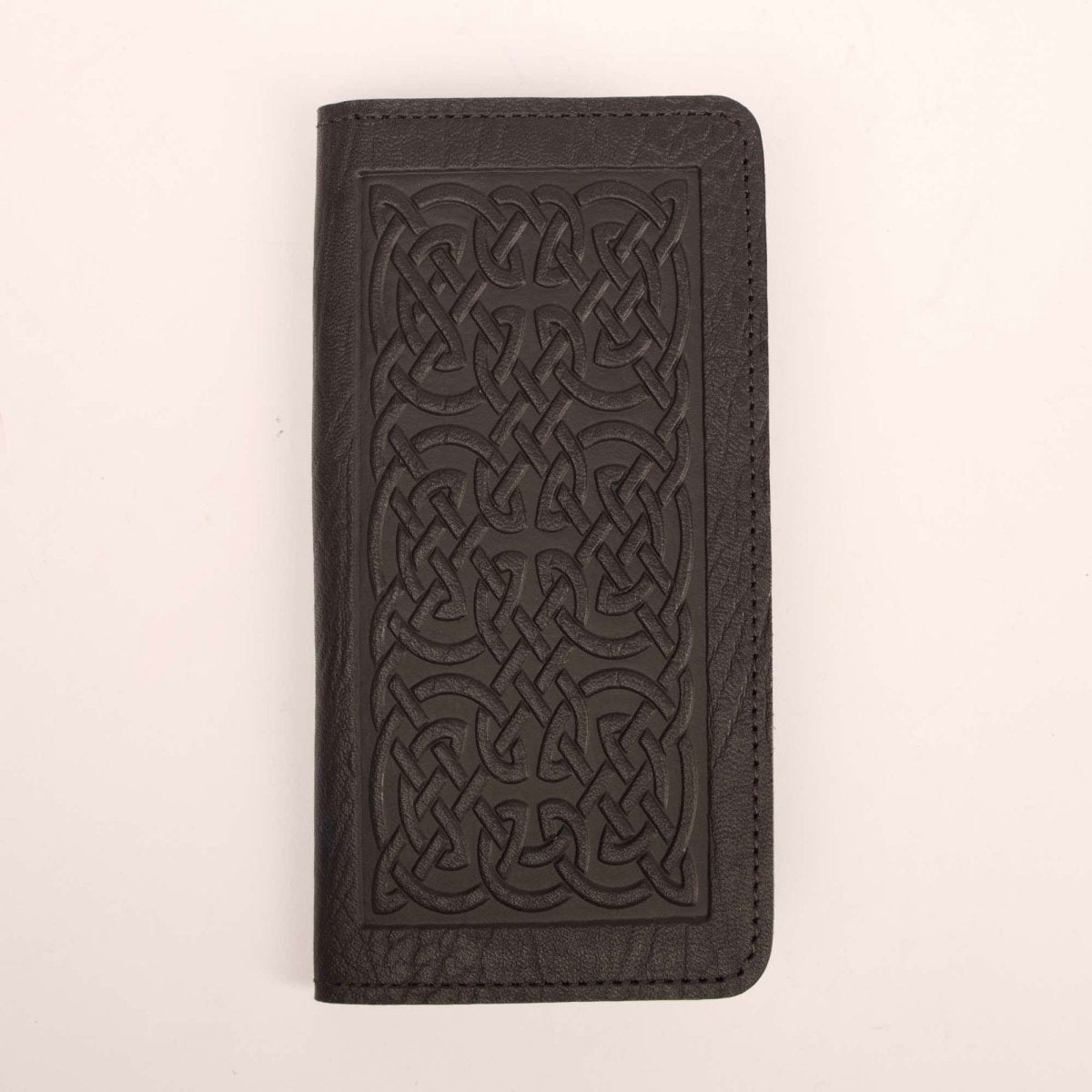 SECOND, Checkbook Cover, Bold Celtic in Black