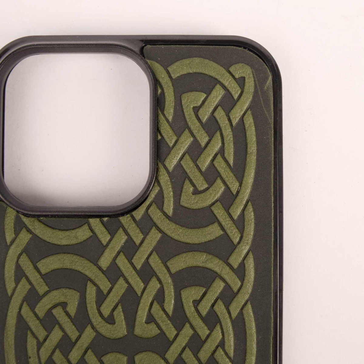 iPhone case second, bold celtic in fern detail 1