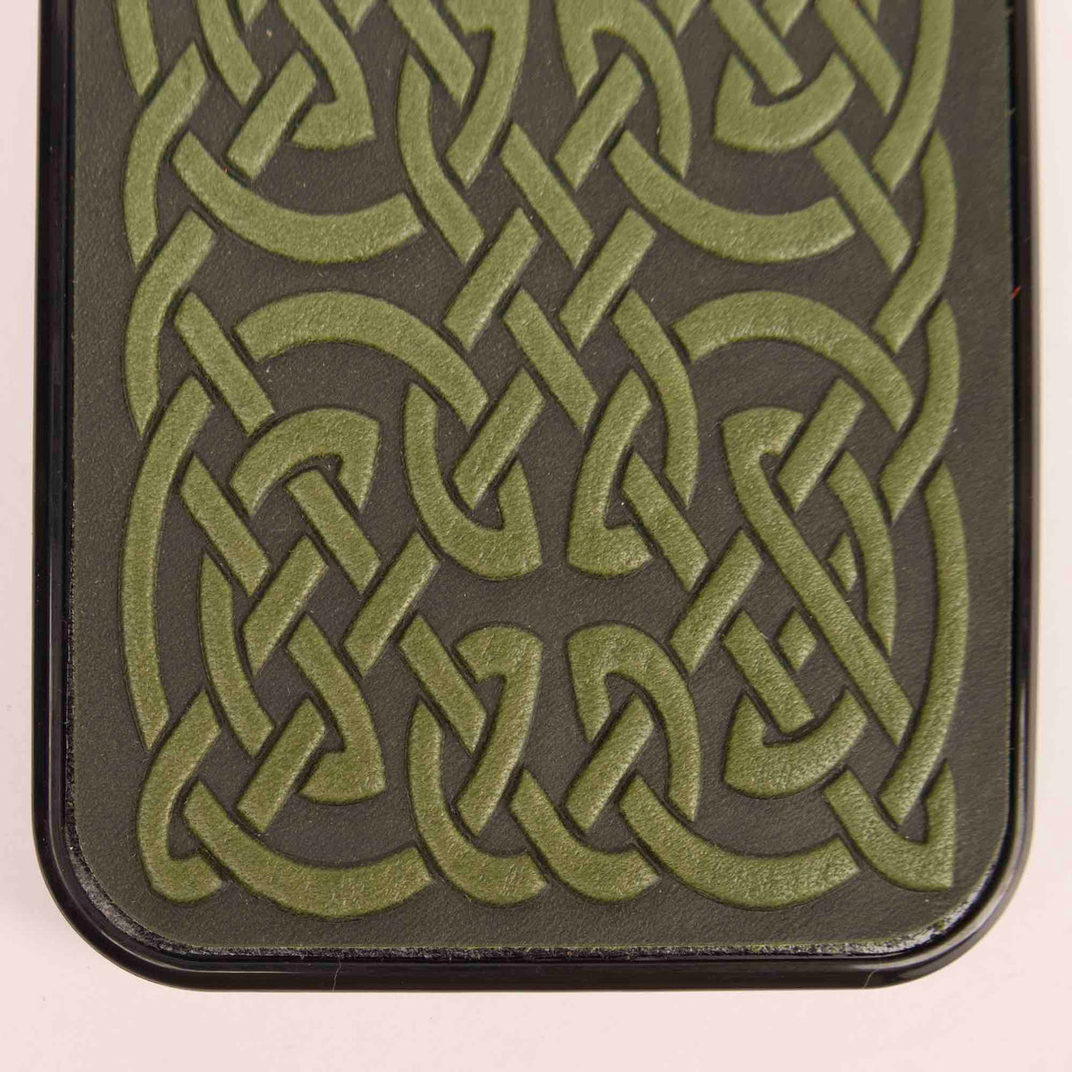 iPhone case second, bold celtic in fern detail 2