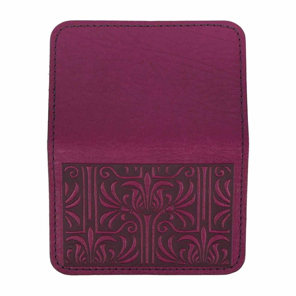 HAPPY EXTRA Mini Wallet, Art Nouveau Lattice in Orchid