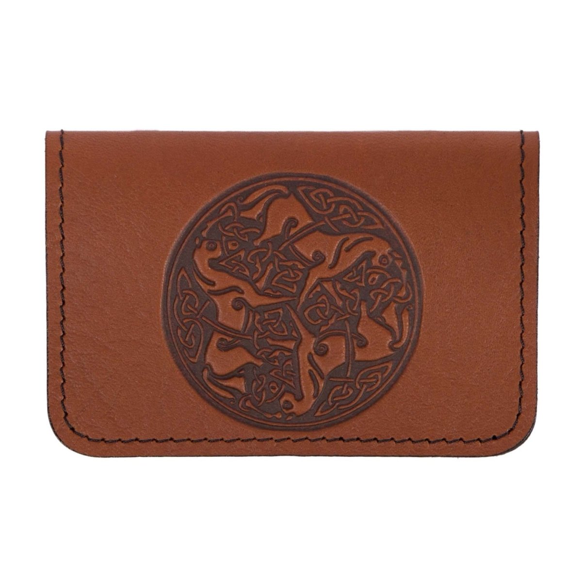 Celtic Horses Mini Wallet, Saddle