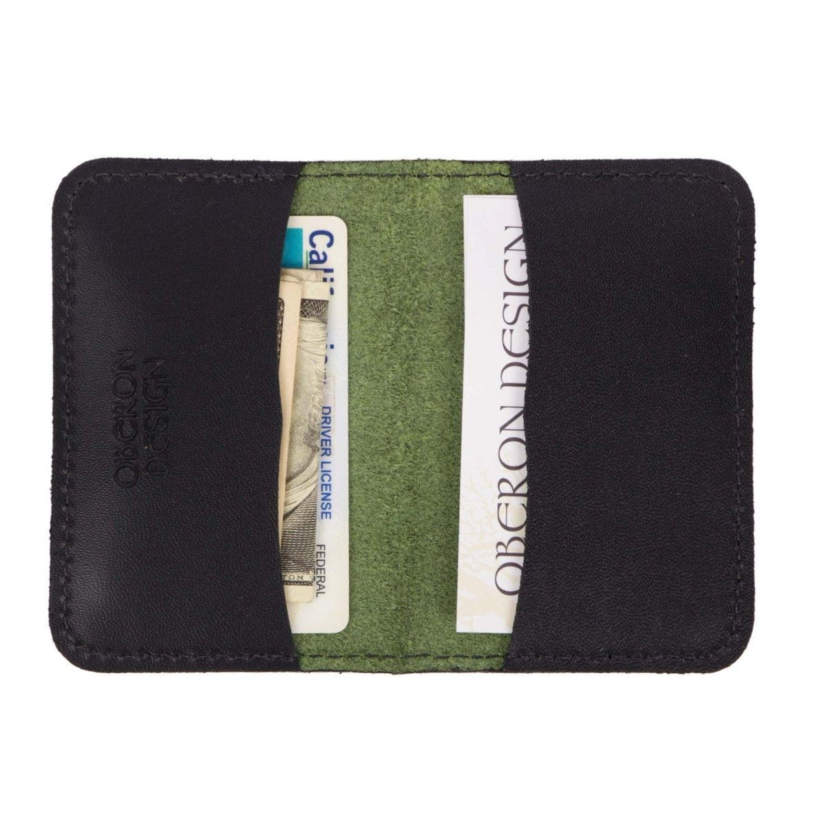 Mini Wallet, fern open interior