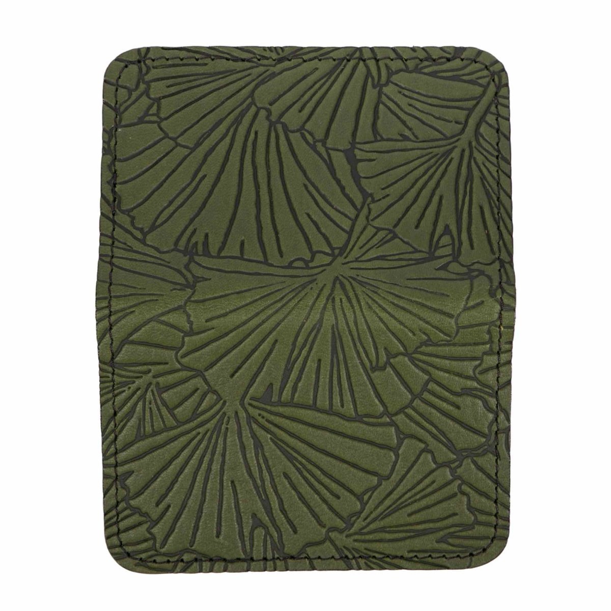 Ginkgo Mini Wallet, Fern open