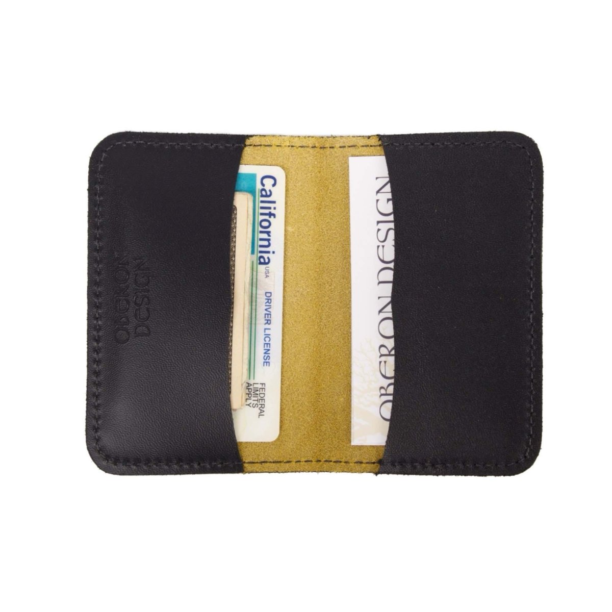 Mini Wallet Marigold open interior