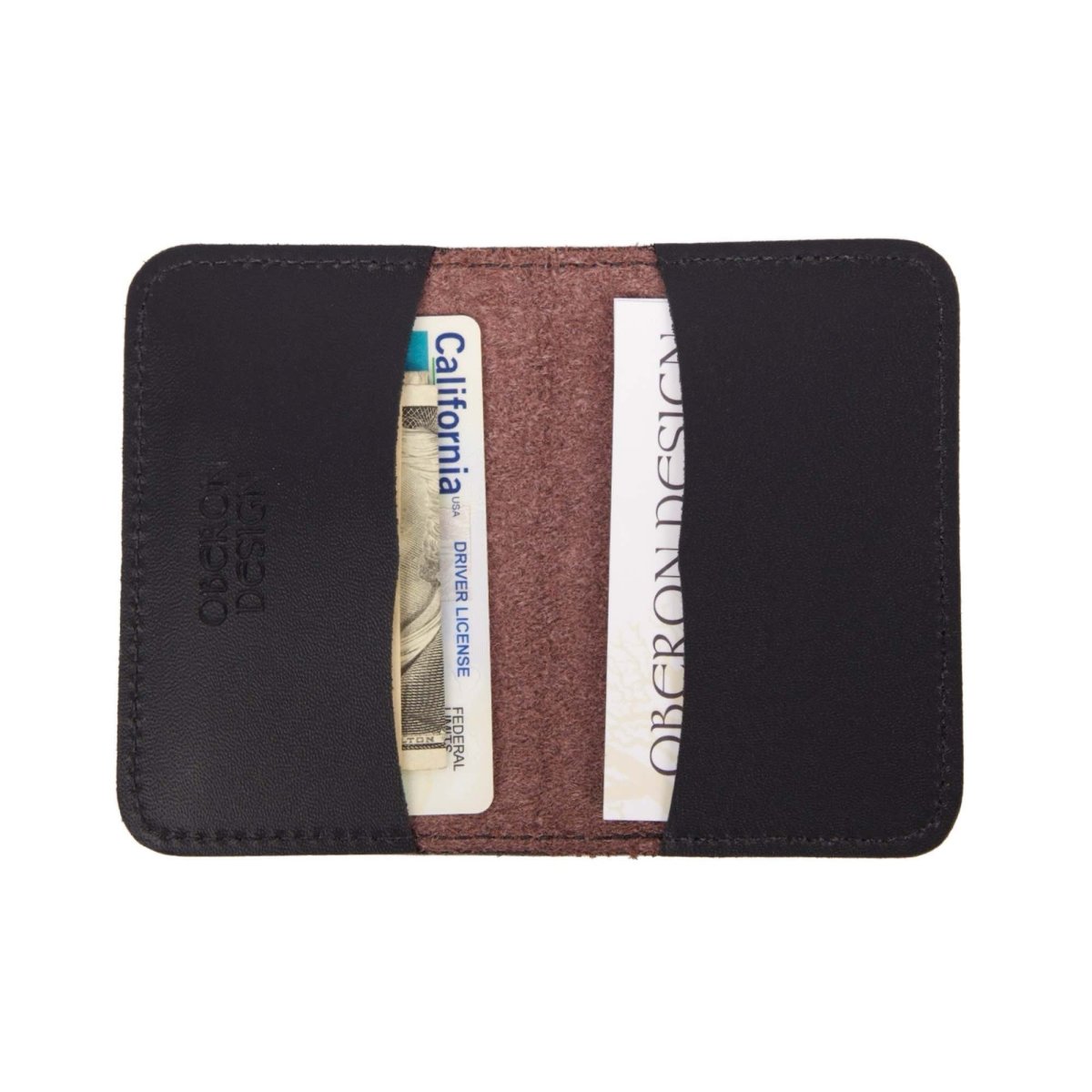 Mini Wallet, Wine open interior