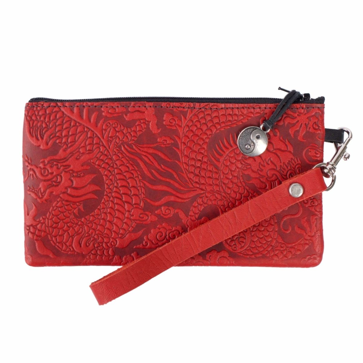 Oberon Design Wristlet in Cloud Dragon Red