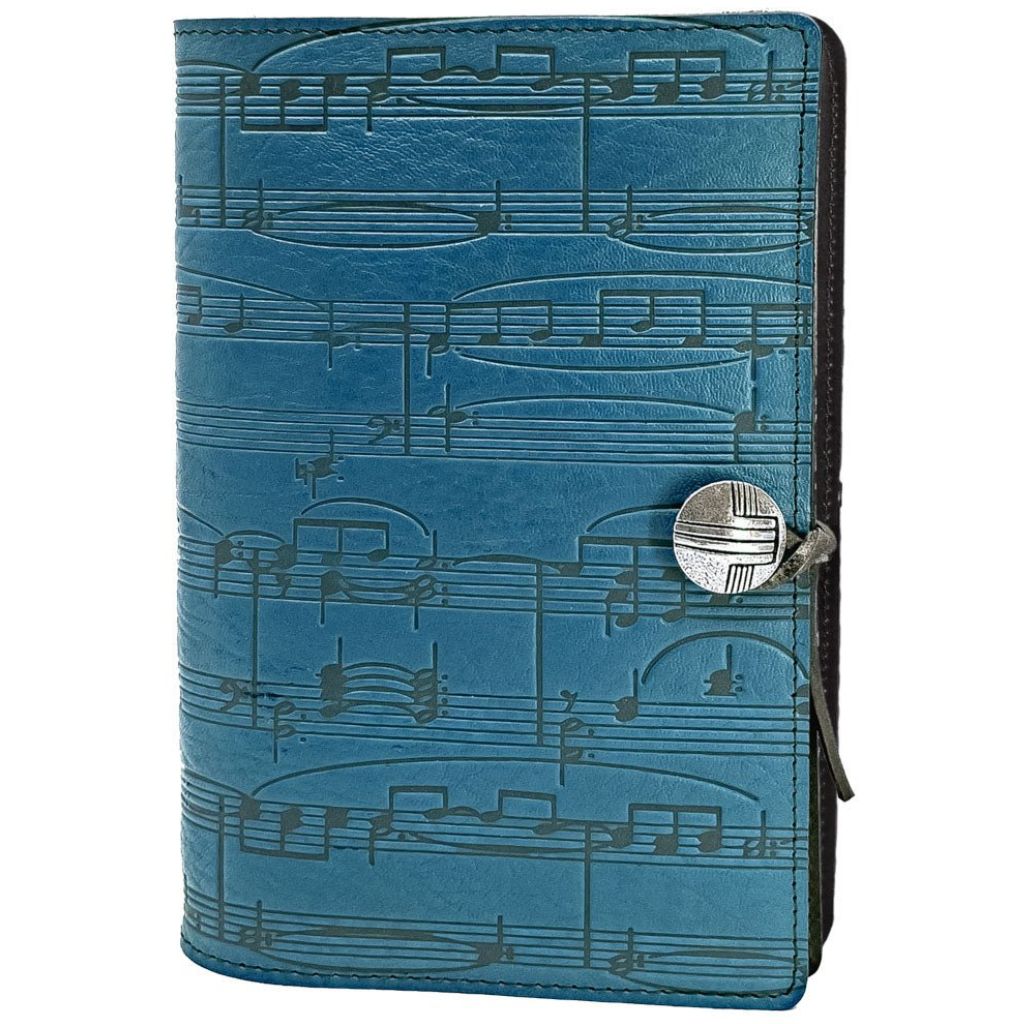 HAPPY EXTRA, Large Leather Refillable Journal, Sheet Music