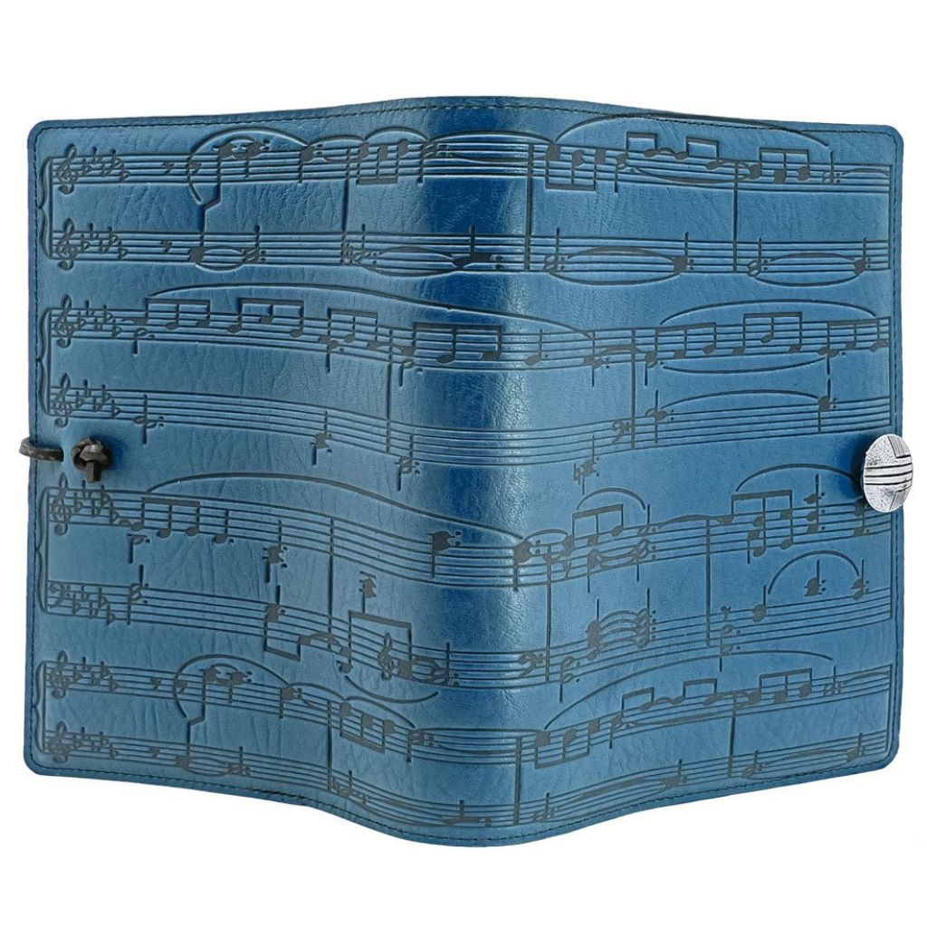 HAPPY EXTRA, Large Leather Refillable Journal, Sheet Music