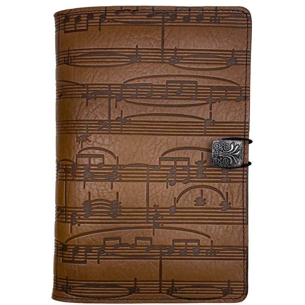 Leather iPad Mini Cover, Sheet Music, Saddle