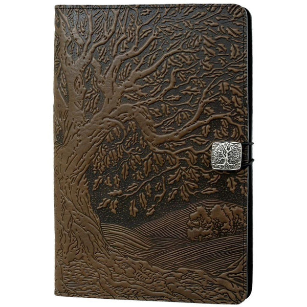 Oberon Design Leather iPad Mini Cover, Case, Tree of Life