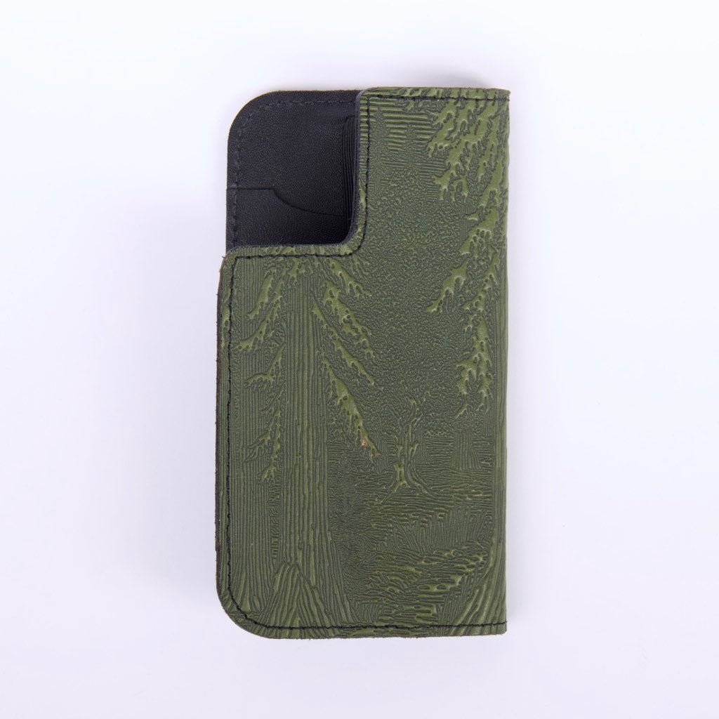 Oberon design iphone wallet forest SECOND back