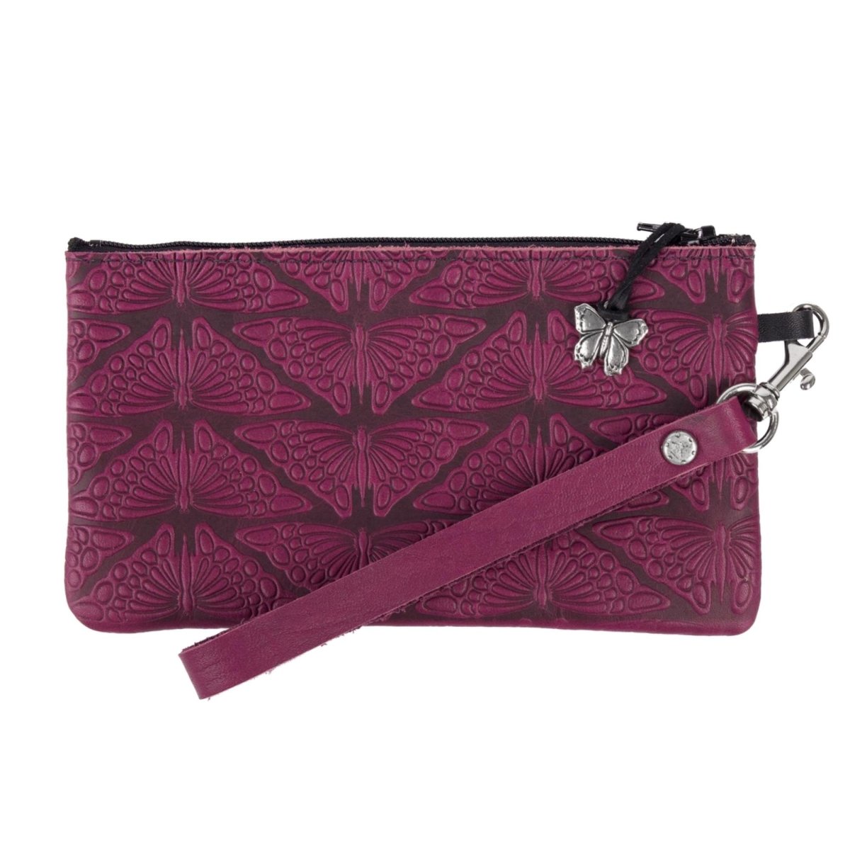 Oberon Design Wristlet in Mariposas Orchid