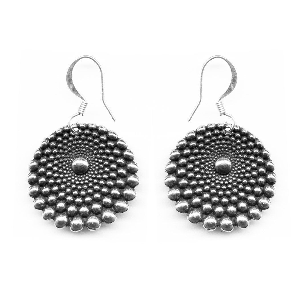 Designer Black Metal Fancy Earrings – Violet & Purple Designer Fashion  Jewellery