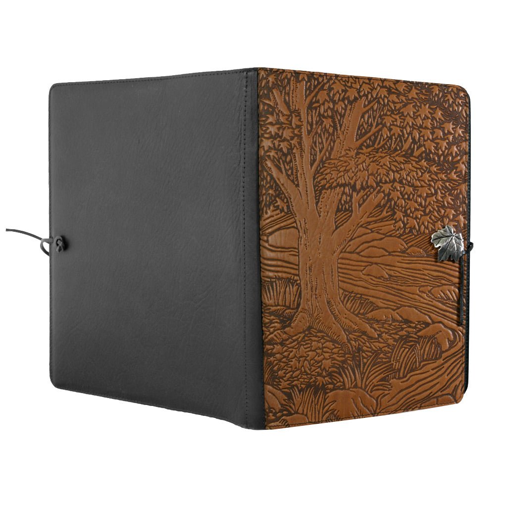 Oberon Design Extra Large Journal, Sketchbook, Creekbed Maple, Saddle