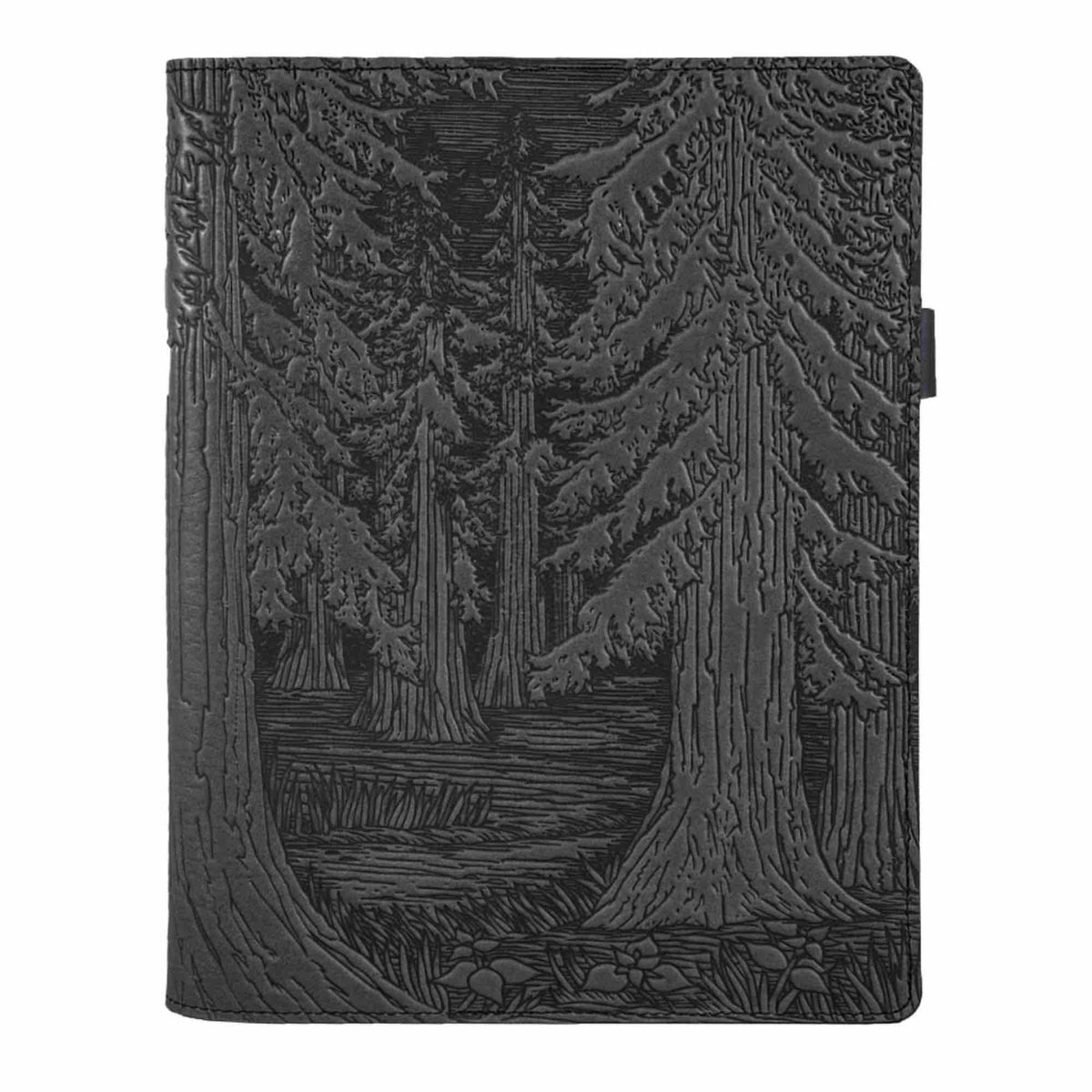 Forest Composition Notebook Cover, Black