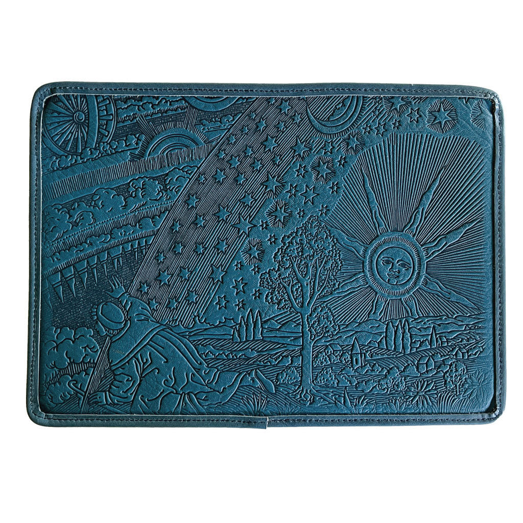 Leather Laptop Sleeve MacBook Case Tablet Cover Roof of Heaven Oberon Design