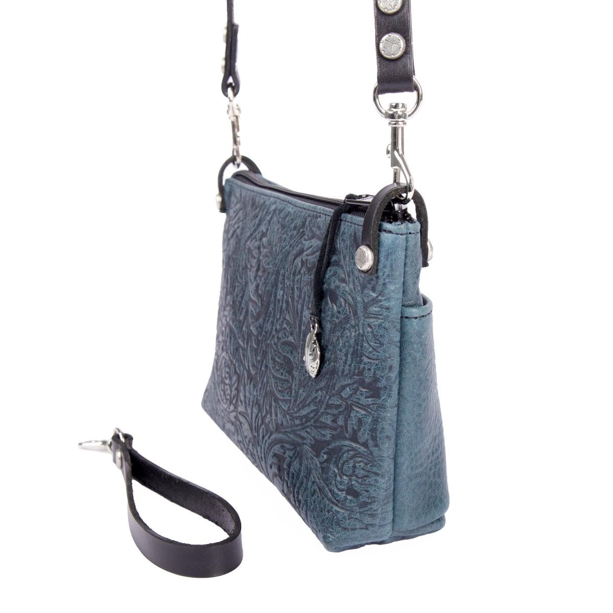 HAPPY EXTRA, Paula Crossbody / Wristlet, Acanthus Leaf Adventure