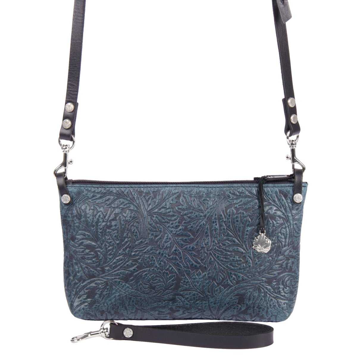 HAPPY EXTRA, Paula Crossbody / Wristlet, Acanthus Leaf Adventure