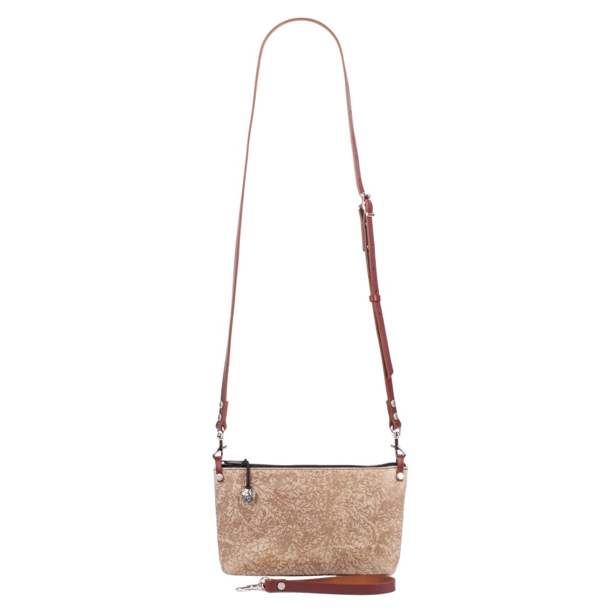 HAPPY EXTRA, Paula Crossbody / Wristlet, Oak Leaves Adventure