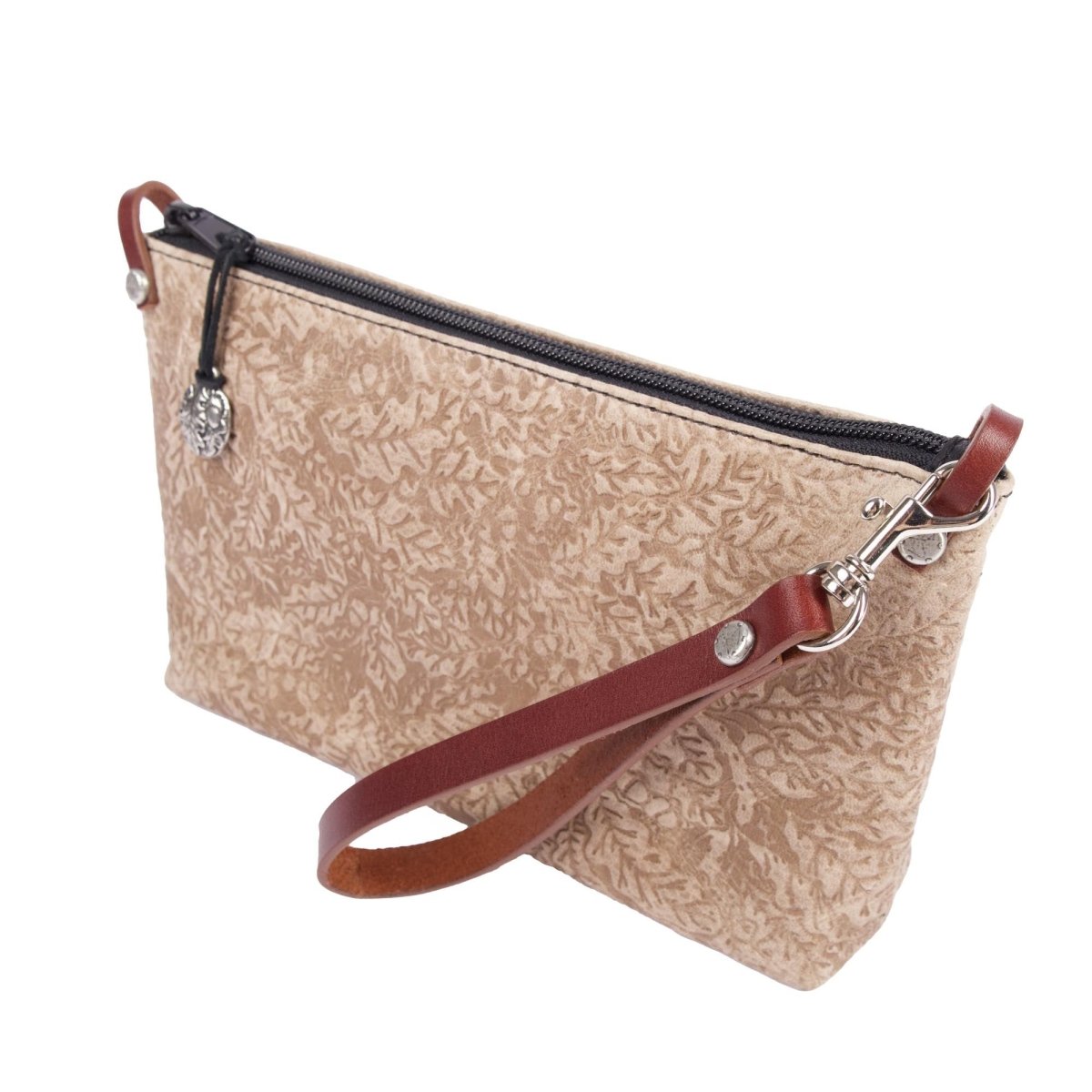 HAPPY EXTRA, Paula Crossbody / Wristlet, Oak Leaves Adventure