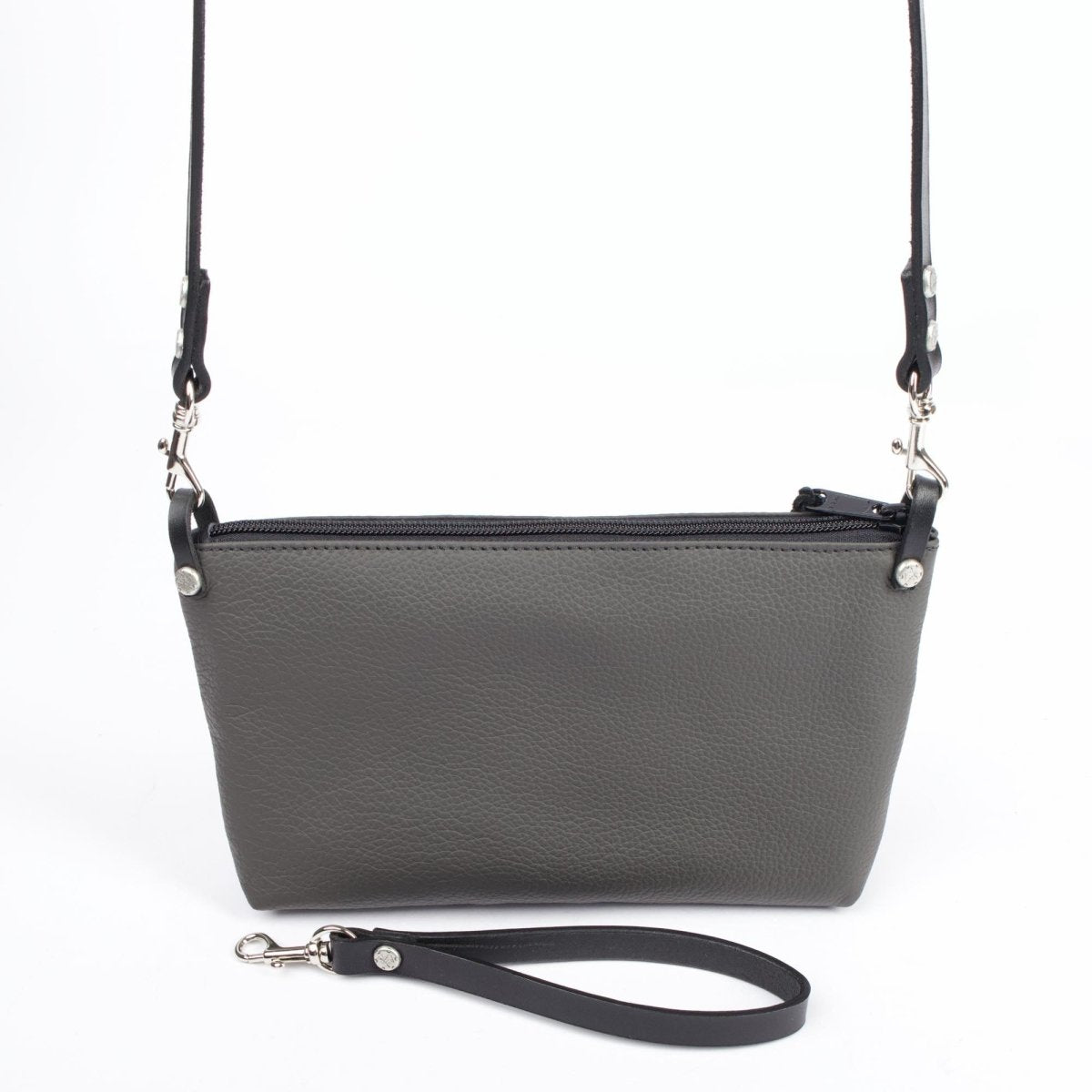 PROTOTYPE Paula Convertible Crossbody Wristlet Handbag, Pacific Charcoal