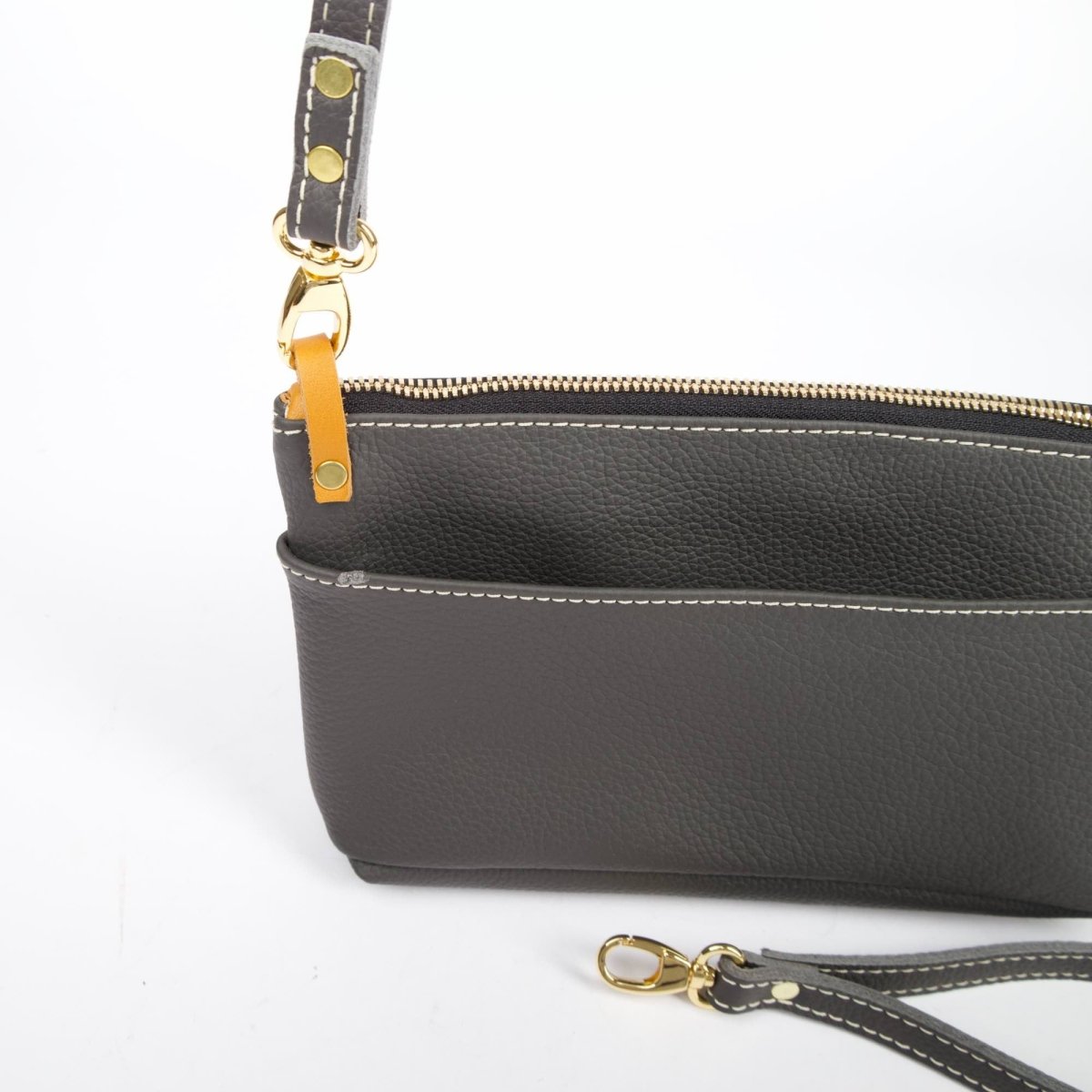 Oberon Design Paula with Pacific Leather in Charcoal