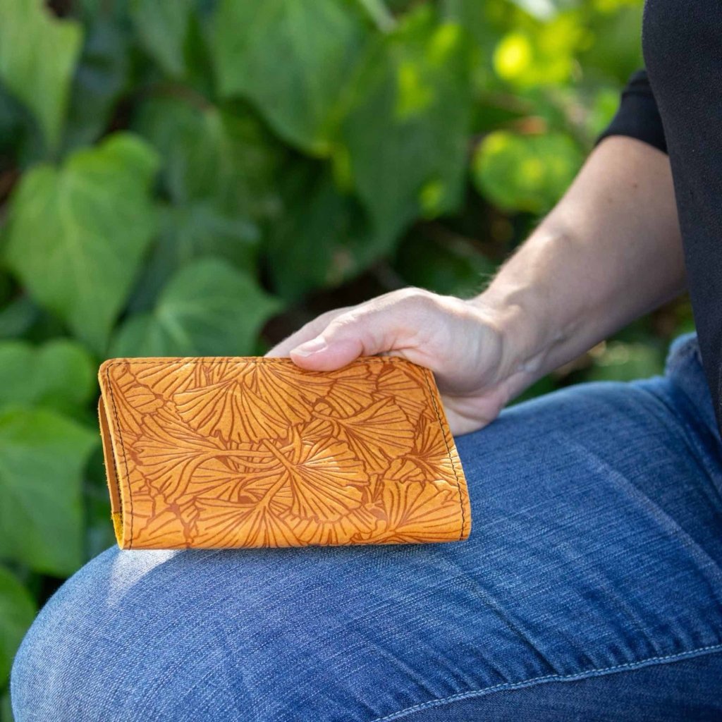 Ginkgo Pocket Notebook Cover, Adventure