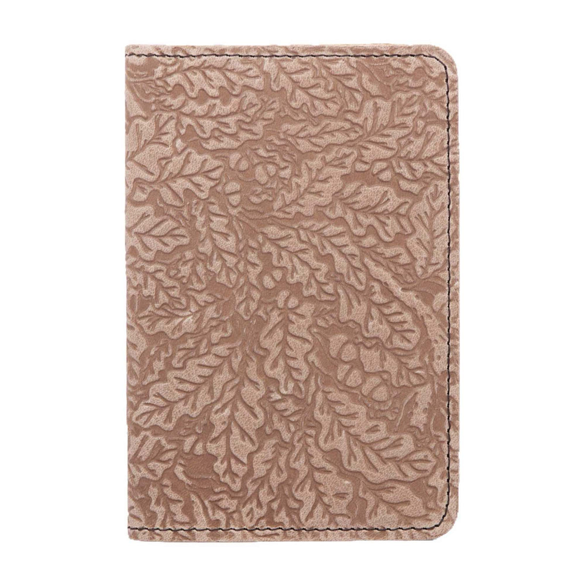 Pocket Notebook Cover, Oak Leaves, Adventure