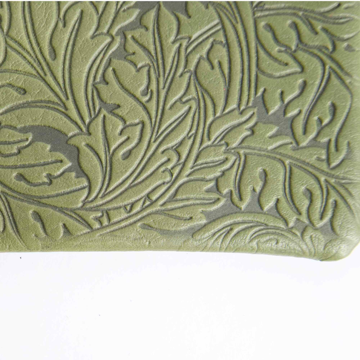 SECOND, Zipper Pouch, Acanthus in Fern