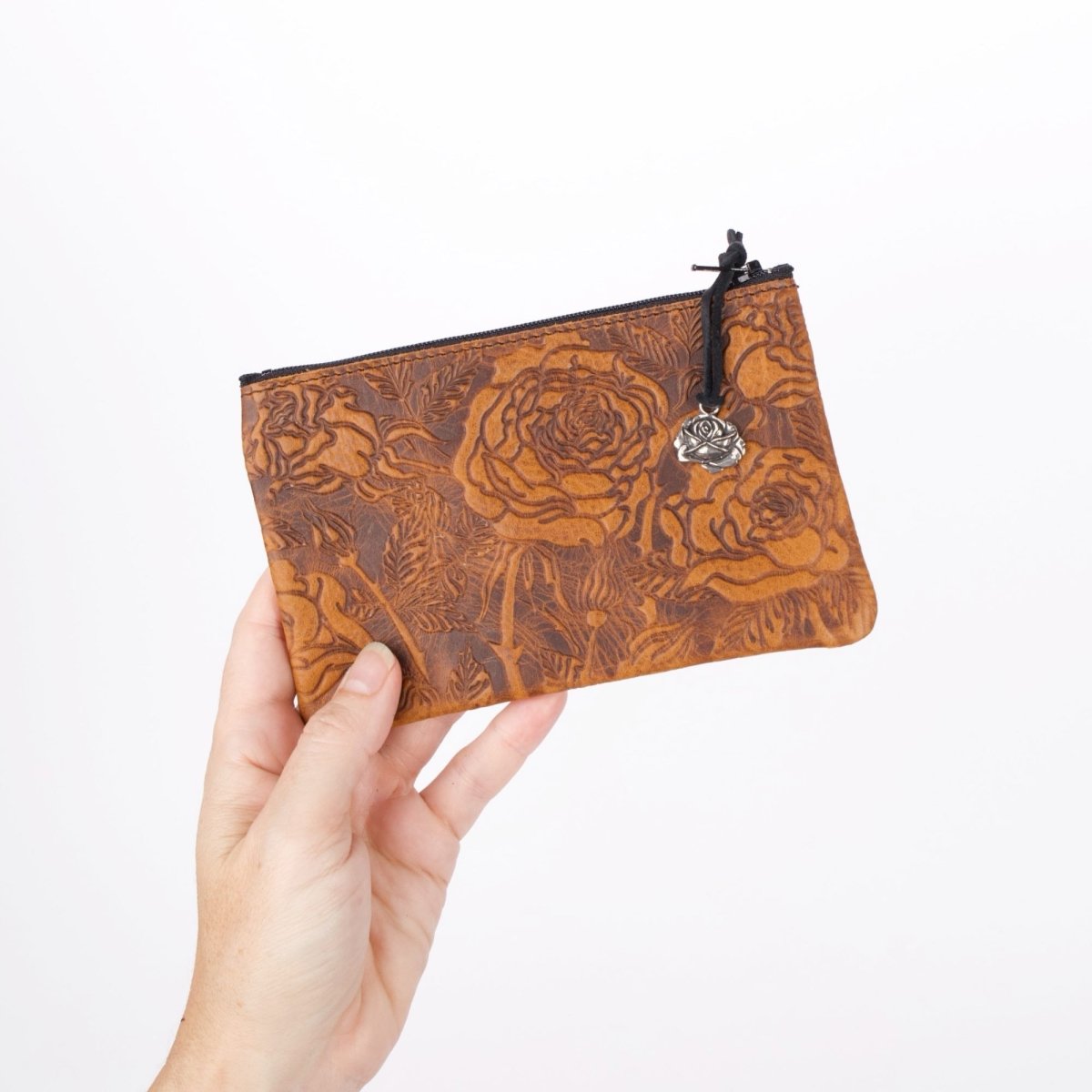 HAPPY EXTRA, Zipper Pouch, Wild Rose Adventure