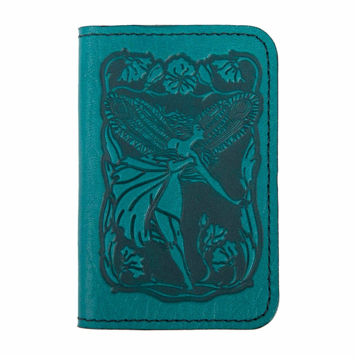 Fairy Mini Wallet, card holder, Teal by Oberon Design