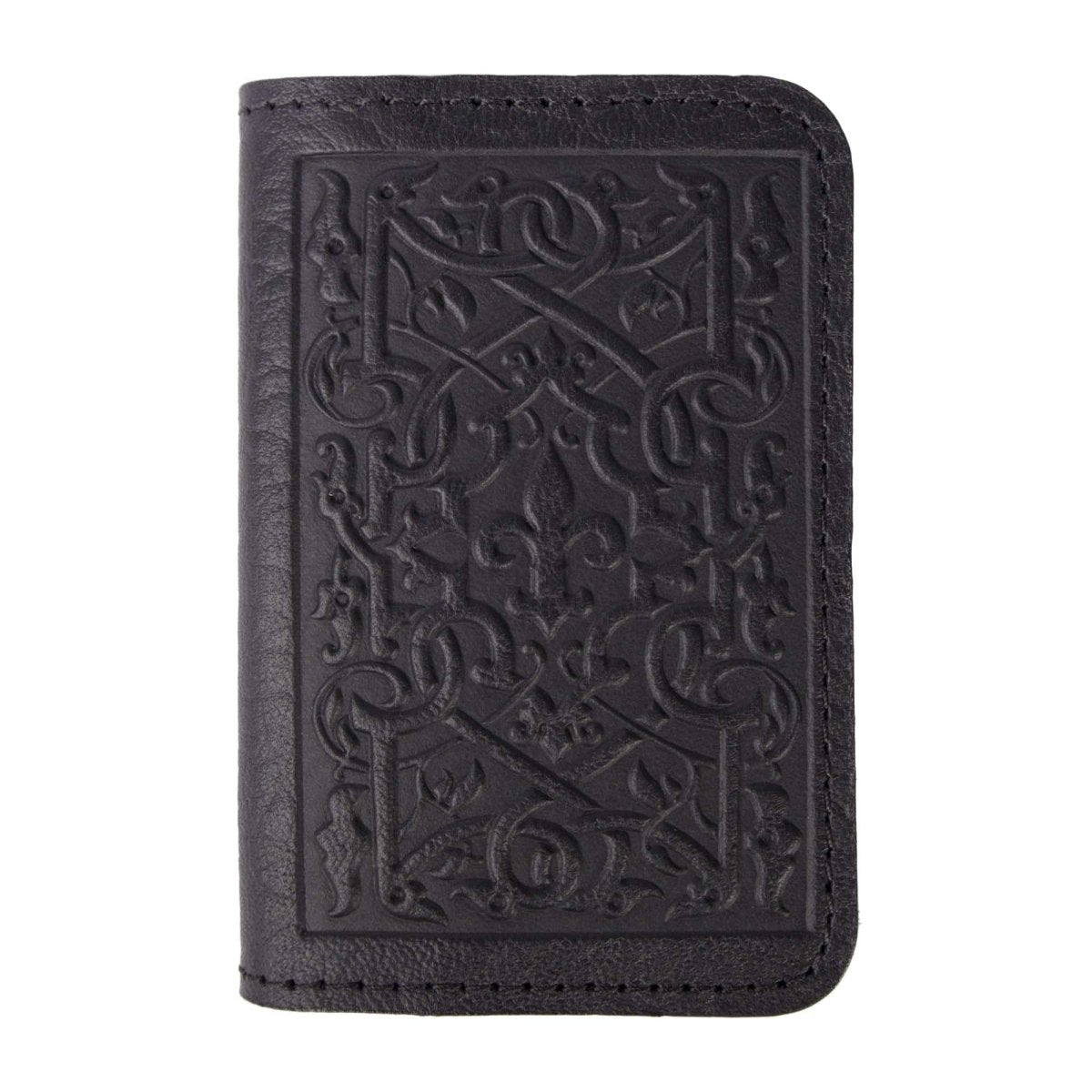 The Medici Card Holder Mini Wallet, Black