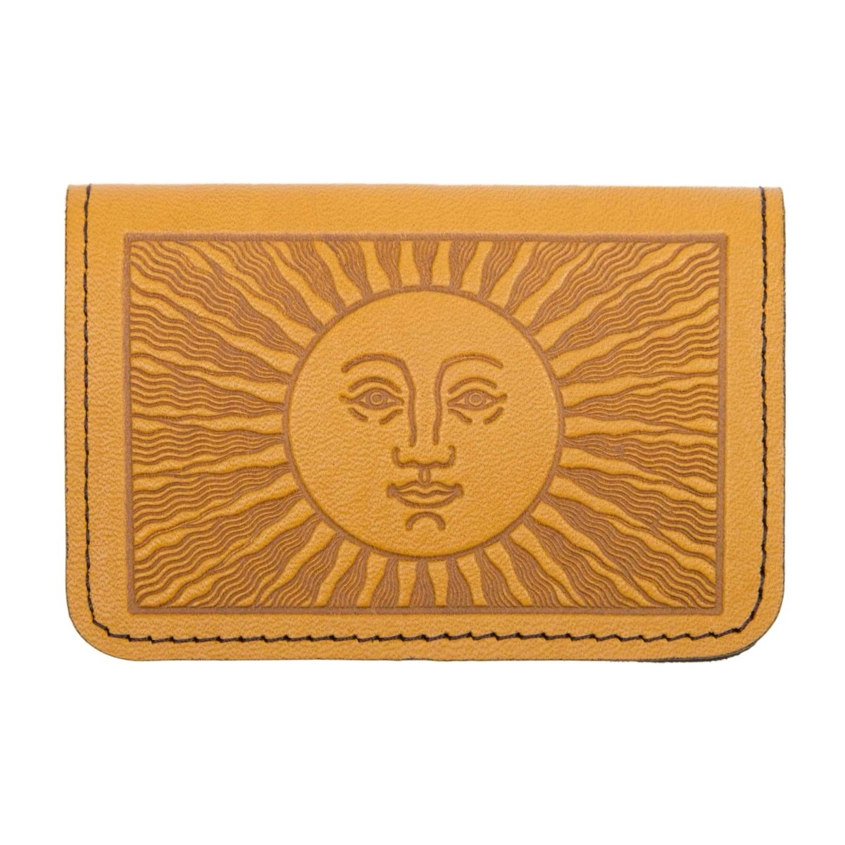 Sun Card Holder Mini Wallet, Marigold