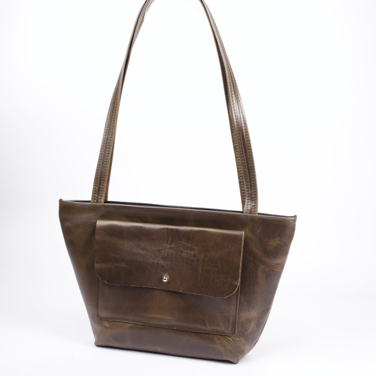 PROTOTYPE, Classic Tote, Napa Excel Leather in Lead