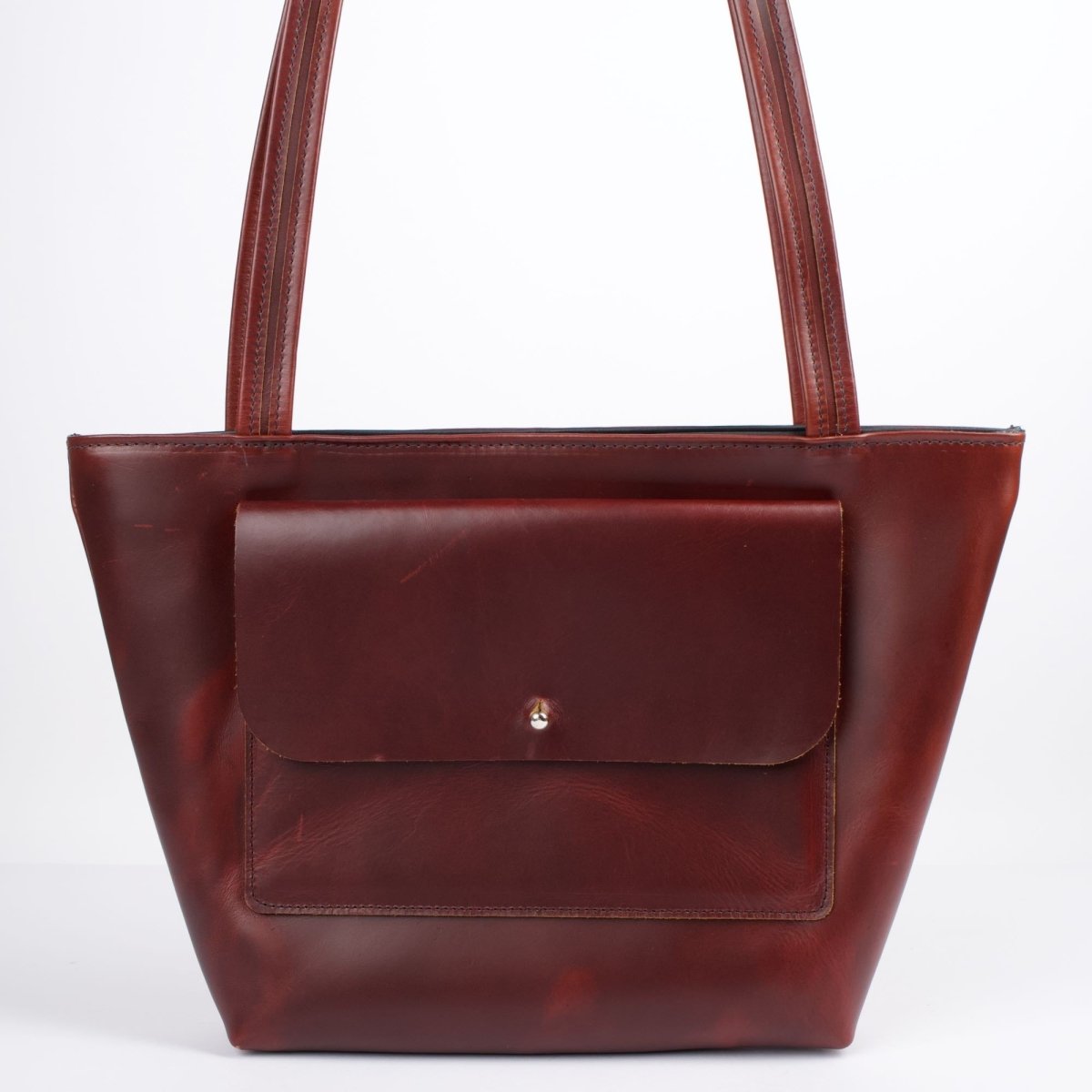 PROTOTYPE, Classic Tote, Napa Excel Leather in Mahogany