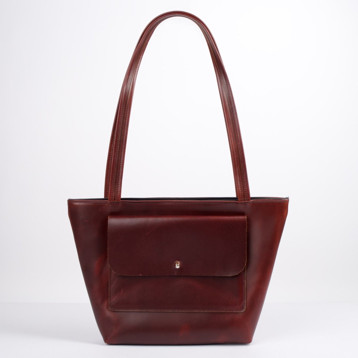 PROTOTYPE, Classic Tote, Napa Excel Leather in Mahogany