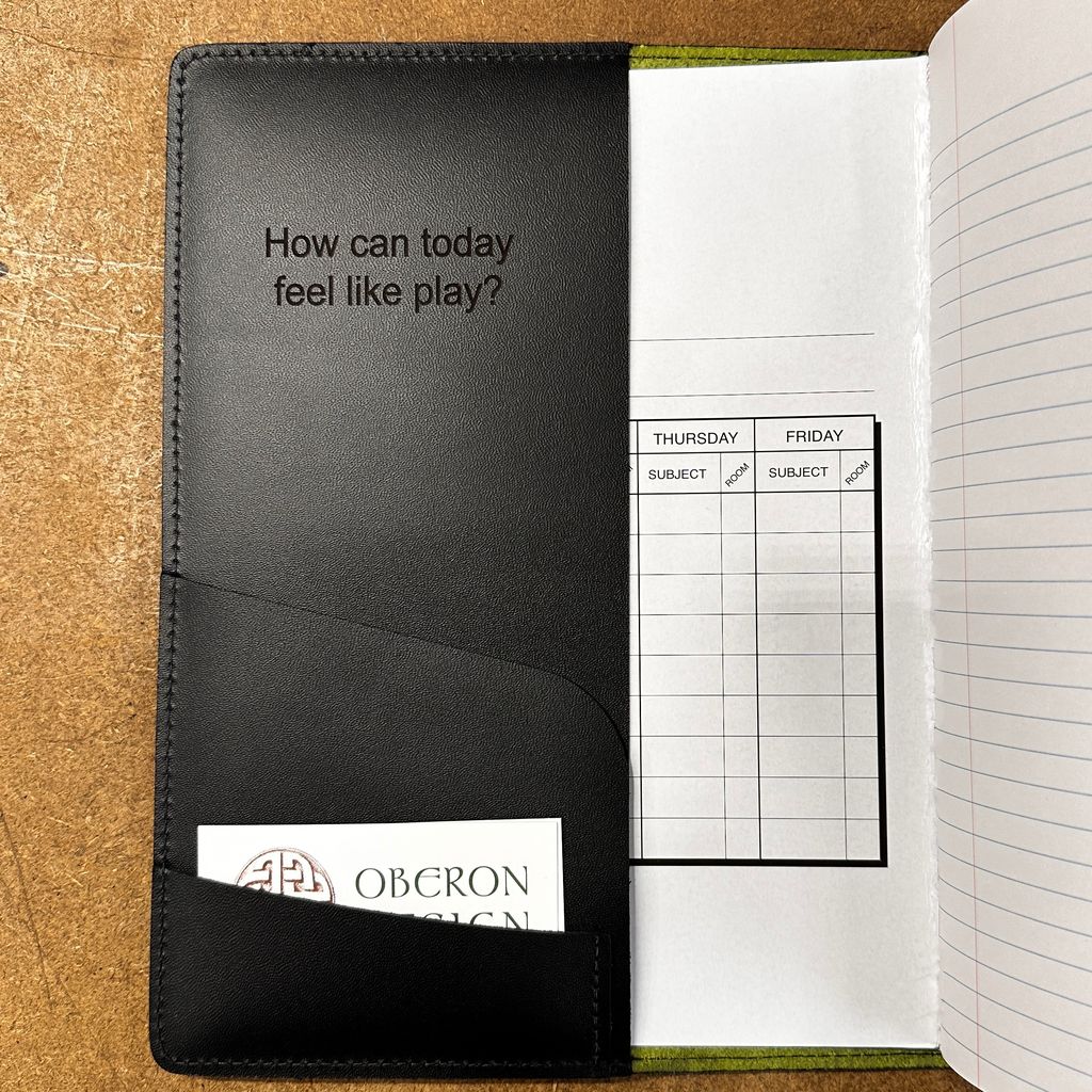 Personalized Composition Notebook Interior