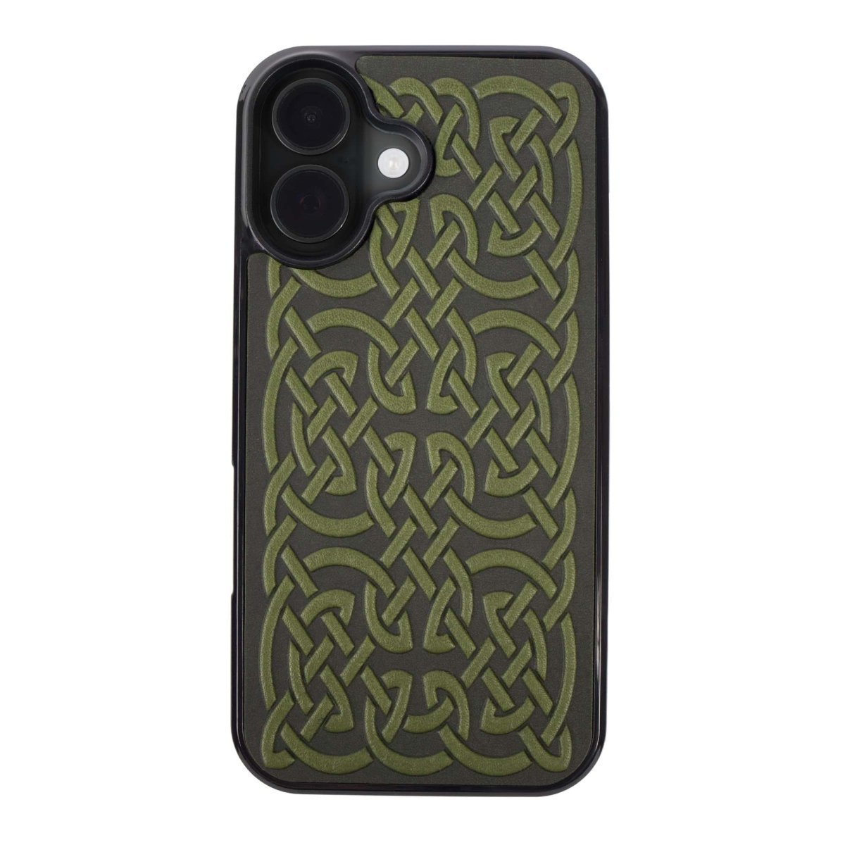 Oberon Design iPhone Case, Bold Celtic in Fern