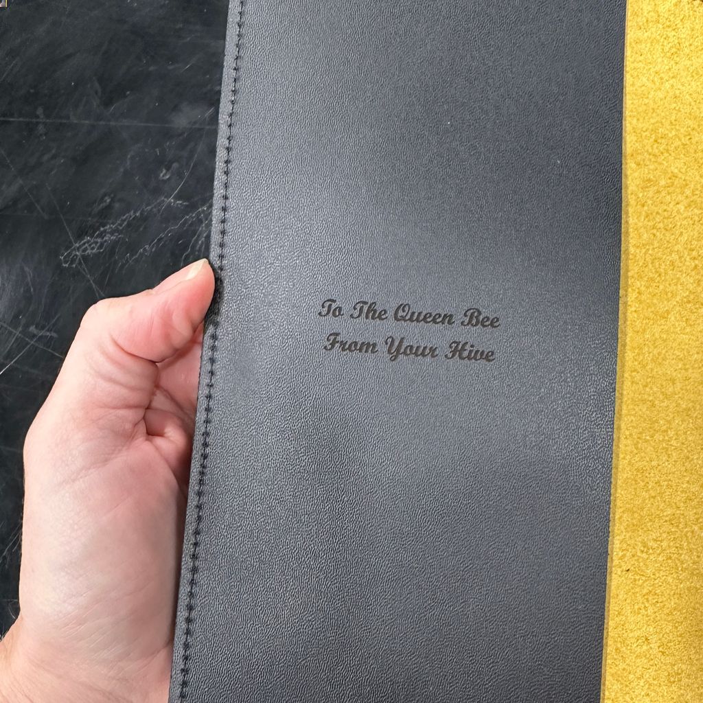 Personalized Journal Notebook Interior