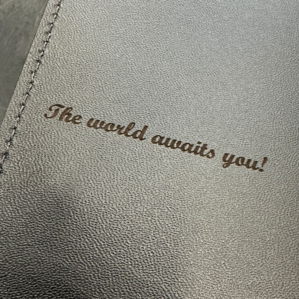 Personalized Pocket Notebook Interior