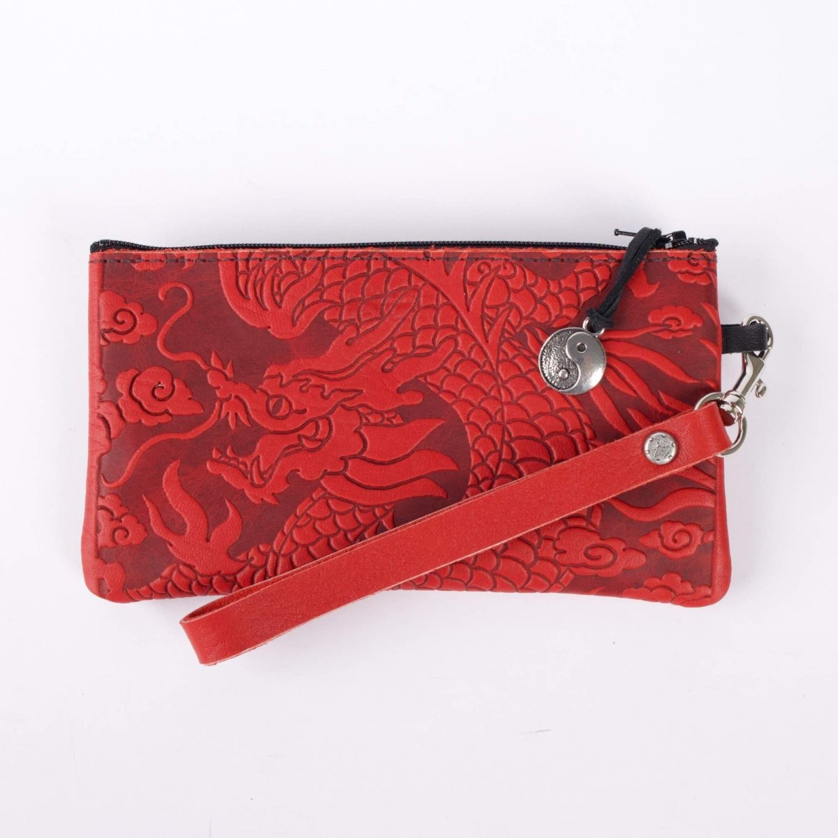 Oberon Design Wristlet in Cloud Dragon Red