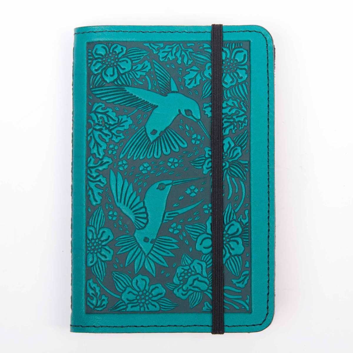 SECOND, Hummingbirds Pocket Notebook Cover in Teal