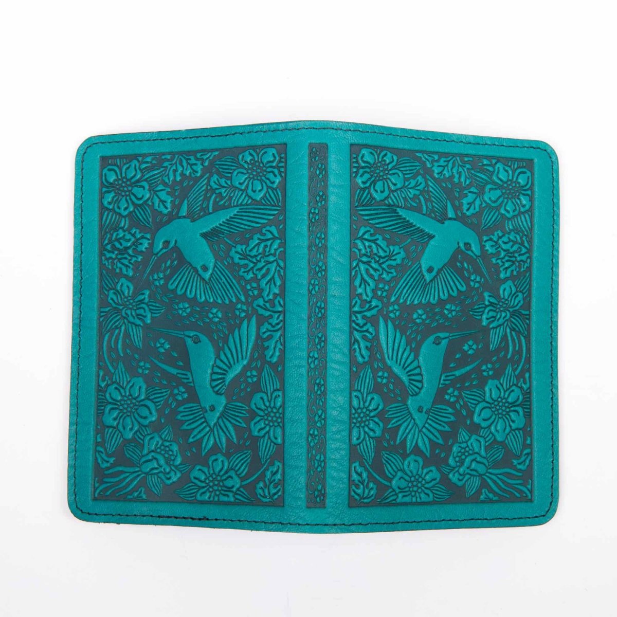 SECOND, Hummingbirds Pocket Notebook Cover in Teal