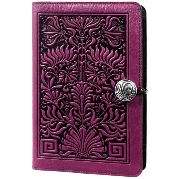 Oberon Design Leather Refillable Journal Cover, Thistle
