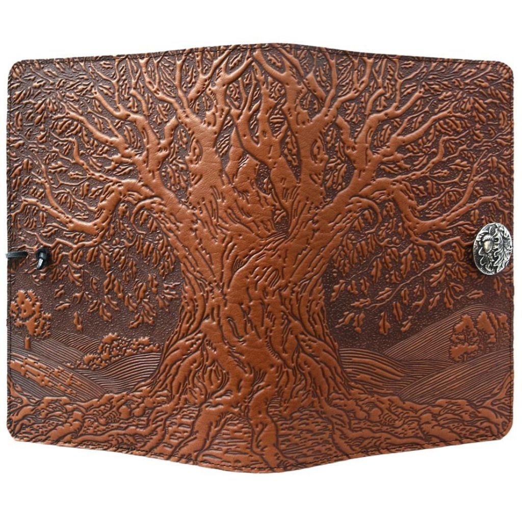 Oberon Design Women's Tree of Life Leather Wallet