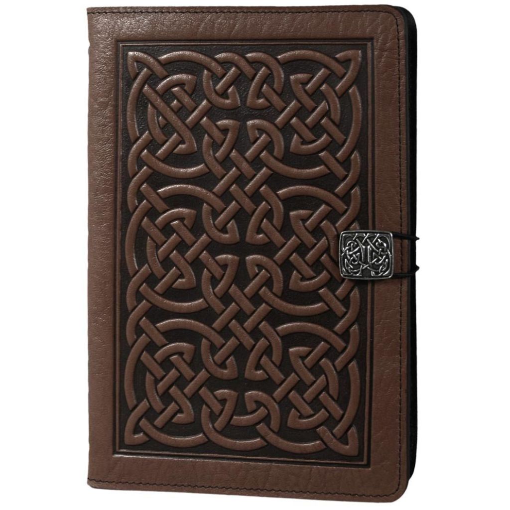 Oberon Design Leather Kindle Scribe Cover, Bold Celtic