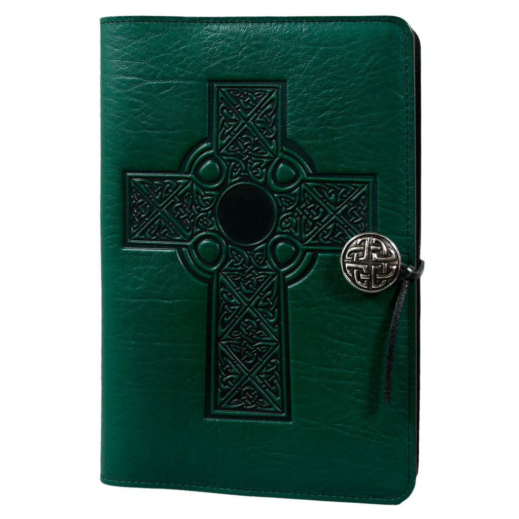 Medium Celtic Cross Leather Journal, Celtic Cross Bible Cover, Handcraft outlet Journal, Refillable Journal, composition notebook Stone Journal