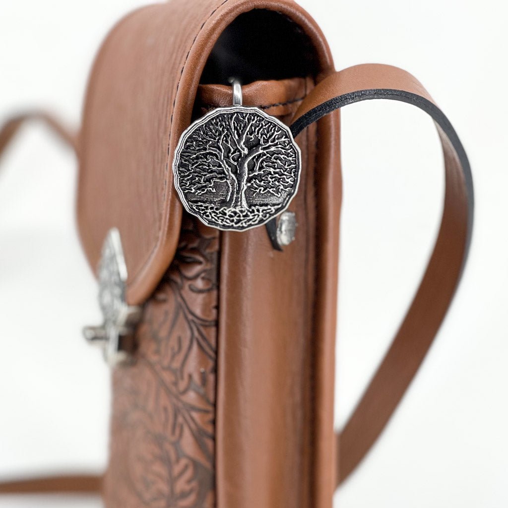 Oberon Design Purse Hook Key Ring Tree of Life Molly Bag 1024